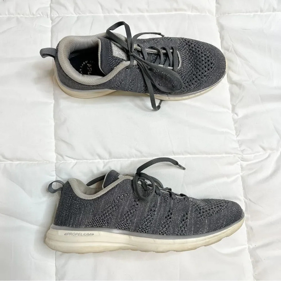 APL Techloom Pro Gray Metallic Shoes - Picture 1 of 11